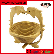 Panier de pique-nique en bambou pliant de marque FQ